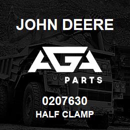 0207630 John Deere HALF CLAMP | AGA Parts
