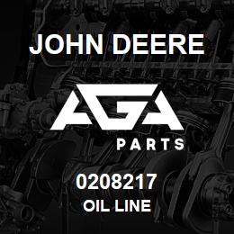 0208217 John Deere OIL LINE | AGA Parts
