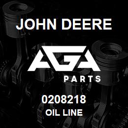 0208218 John Deere OIL LINE | AGA Parts