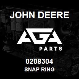 0208304 John Deere SNAP RING | AGA Parts