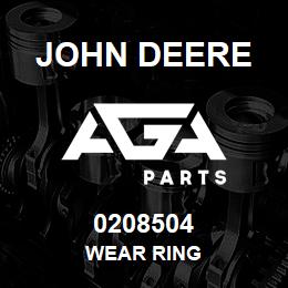 0208504 John Deere WEAR RING | AGA Parts