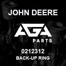0212312 John Deere BACK-UP RING | AGA Parts