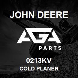 0213KV John Deere COLD PLANER | AGA Parts