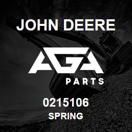 0215106 John Deere SPRING | AGA Parts