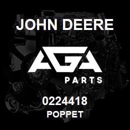 0224418 John Deere POPPET | AGA Parts