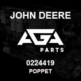 0224419 John Deere POPPET | AGA Parts