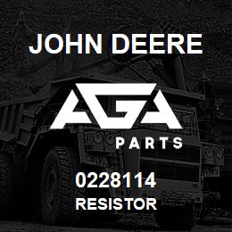 0228114 John Deere RESISTOR | AGA Parts