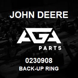 0230908 John Deere BACK-UP RING | AGA Parts