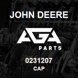 0231207 John Deere CAP | AGA Parts