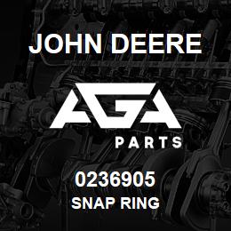 0236905 John Deere SNAP RING | AGA Parts