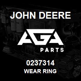 0237314 John Deere WEAR RING | AGA Parts