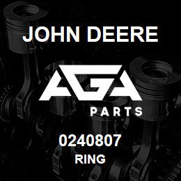 0240807 John Deere RING | AGA Parts