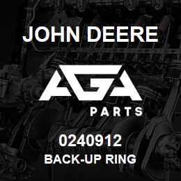0240912 John Deere BACK-UP RING | AGA Parts