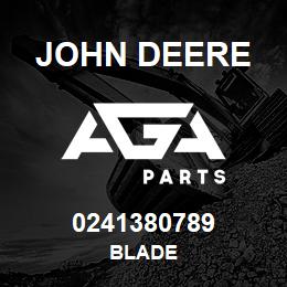 0241380789 John Deere BLADE | AGA Parts
