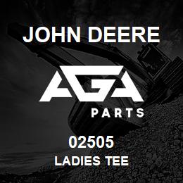 02505 John Deere LADIES TEE | AGA Parts