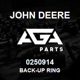 0250914 John Deere BACK-UP RING | AGA Parts