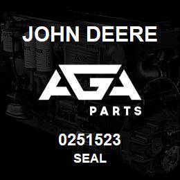 0251523 John Deere SEAL | AGA Parts
