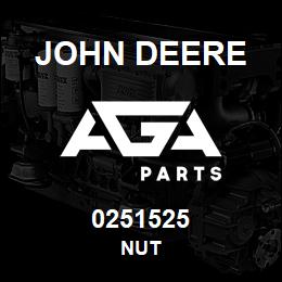 0251525 John Deere NUT | AGA Parts