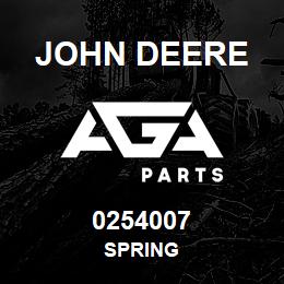 0254007 John Deere SPRING | AGA Parts