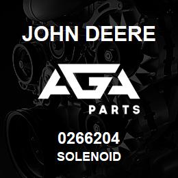 0266204 John Deere SOLENOID | AGA Parts
