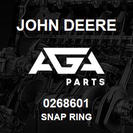 0268601 John Deere SNAP RING | AGA Parts