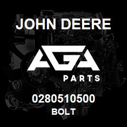 0280510500 John Deere BOLT | AGA Parts