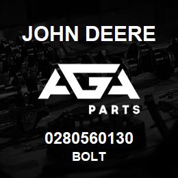 0280560130 John Deere BOLT | AGA Parts