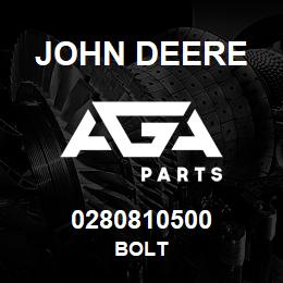 0280810500 John Deere BOLT | AGA Parts