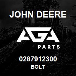 0287912300 John Deere BOLT | AGA Parts