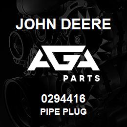 0294416 John Deere PIPE PLUG | AGA Parts