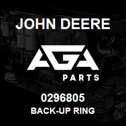 0296805 John Deere BACK-UP RING | AGA Parts