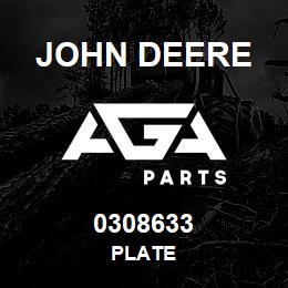 0308633 John Deere PLATE | AGA Parts