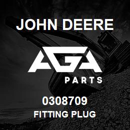0308709 John Deere FITTING PLUG | AGA Parts