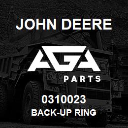 0310023 John Deere BACK-UP RING | AGA Parts