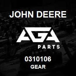 0310106 John Deere GEAR | AGA Parts