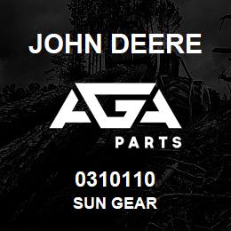 0310110 John Deere SUN GEAR | AGA Parts