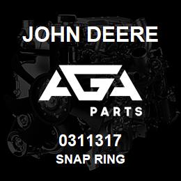 0311317 John Deere SNAP RING | AGA Parts