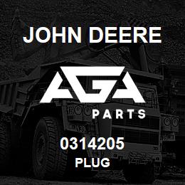 0314205 John Deere PLUG | AGA Parts