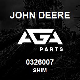 0326007 John Deere SHIM | AGA Parts