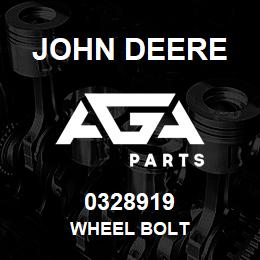 0328919 John Deere WHEEL BOLT | AGA Parts