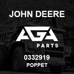 0332919 John Deere POPPET | AGA Parts
