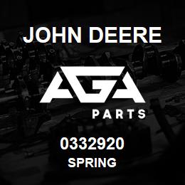 0332920 John Deere SPRING | AGA Parts