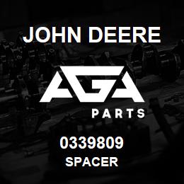 0339809 John Deere SPACER | AGA Parts