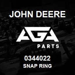 0344022 John Deere SNAP RING | AGA Parts