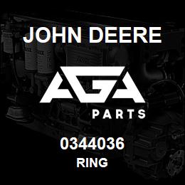0344036 John Deere RING | AGA Parts