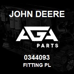 0344093 John Deere FITTING PL | AGA Parts