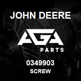 0349903 John Deere SCREW | AGA Parts
