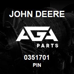 0351701 John Deere PIN | AGA Parts