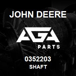 0352203 John Deere SHAFT | AGA Parts