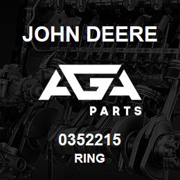 0352215 John Deere RING | AGA Parts